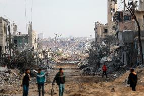 PALESTINIAN-GAZA-ISRAEL-CONFLICT