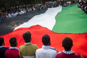 March For Palestine In Dhaka