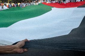 March For Palestine In Dhaka