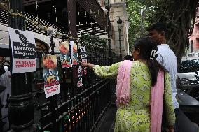 Bangladesh-Hindu Priest Arrest Protest In India