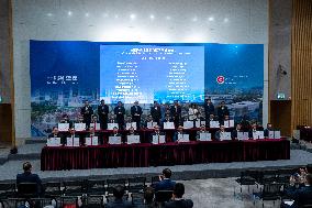 Hong Kong  Signing Ceremony For Enterprise Participation In Northern Metropolis Development