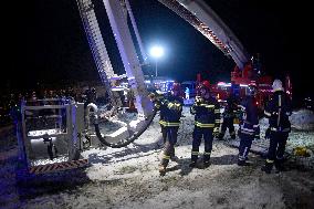 Joint training of Ukrainian and Polish rescuers in Vinnytsia region