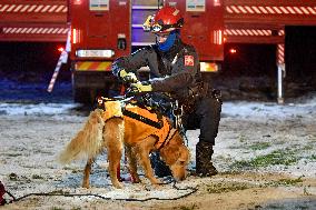 Joint training of Ukrainian and Polish rescuers in Vinnytsia region