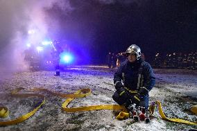 Joint training of Ukrainian and Polish rescuers in Vinnytsia region