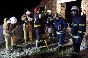 Joint training of Ukrainian and Polish rescuers in Vinnytsia region