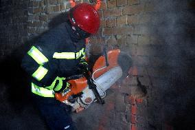 Joint training of Ukrainian and Polish rescuers in Vinnytsia region