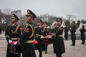 Chinese Soldiers’ Remains Burial Ceremony - China