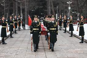 Chinese Soldiers’ Remains Burial Ceremony - China