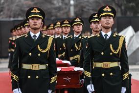 Chinese Soldiers’ Remains Burial Ceremony - China