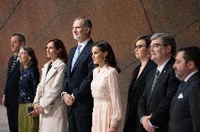 King Felipe VI and Queen Letizia At Opera Performance - Spain