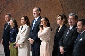 King Felipe VI and Queen Letizia At Opera Performance - Spain