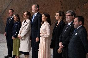 King Felipe VI and Queen Letizia At Opera Performance - Spain