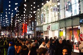 Black Friday Shopping Rush In Cologne