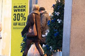 Black Friday Shopping Rush In Cologne