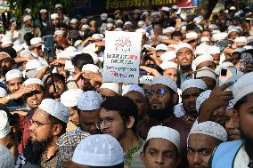 Protest Against Killed Of Lawyer Saiful Islam Alif, In Dhaka, Bangladesh.