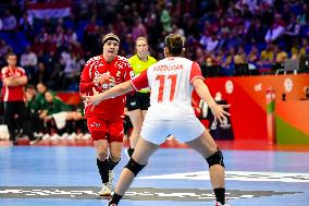 Hungary V Turkey - Women's EHF EURO 2024