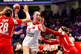 Hungary V Turkey - Women's EHF EURO 2024