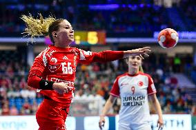 Hungary V Turkey - Women's EHF EURO 2024