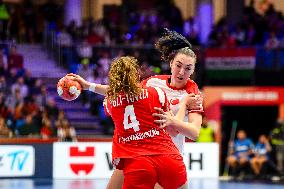 Hungary V Turkey - Women's EHF EURO 2024