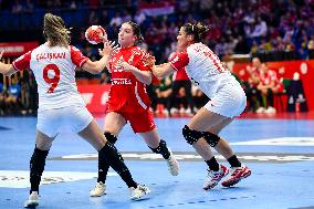 Hungary V Turkey - Women's EHF EURO 2024