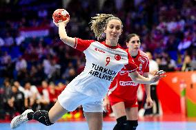 Hungary V Turkey - Women's EHF EURO 2024