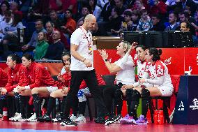 Hungary V Turkey - Women's EHF EURO 2024