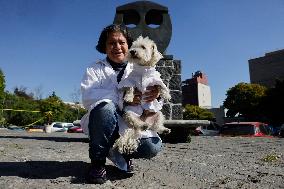 Salmy, The Scientific Dog From The National Autonomous University Of Mexico