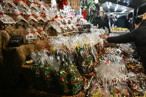 Christmas Market In Krakow's UNESCO Market Square