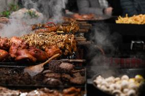 Christmas Market In Krakow's UNESCO Market Square