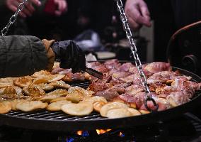 Christmas Market In Krakow's UNESCO Market Square