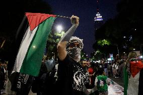 International Day Of Solidarity With The Palestinian People In Mexico