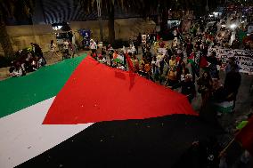 International Day Of Solidarity With The Palestinian People In Mexico