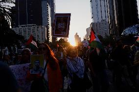 International Day Of Solidarity With The Palestinian People In Mexico