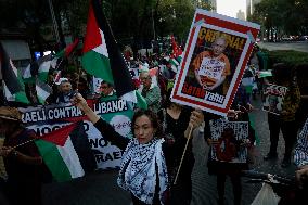 International Day Of Solidarity With The Palestinian People In Mexico