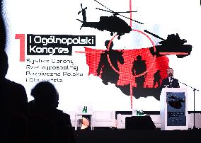 1st National Congress 'The Defence System Of The Republic Of Poland. Secure Poland And Citizens' In Krakow