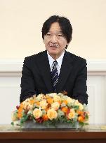 Japanese crown prince turns 59