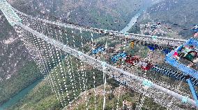 World First High Bridge Construction