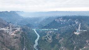 World First High Bridge Construction