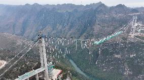 World First High Bridge Construction