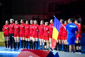 Romania V Czechia - Women's EHF EURO 2024