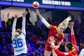 Romania V Czechia - Women's EHF EURO 2024