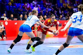 Romania V Czechia - Women's EHF EURO 2024