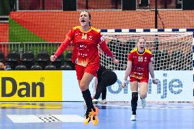 Romania V Czechia - Women's EHF EURO 2024