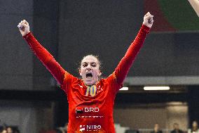 Romania V Czechia - Women's EHF EURO 2024