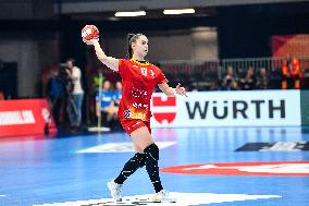 Romania V Czechia - Women's EHF EURO 2024