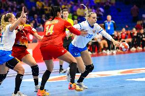 Romania V Czechia - Women's EHF EURO 2024