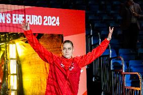 Romania V Czechia - Women's EHF EURO 2024