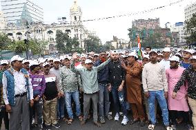 WAQF Amendment Bill 2024 TMC Party Protest In Kolkata