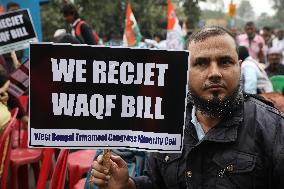 WAQF Amendment Bill 2024 TMC Party Protest In Kolkata