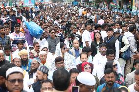 WAQF Amendment Bill 2024 TMC Party Protest In Kolkata